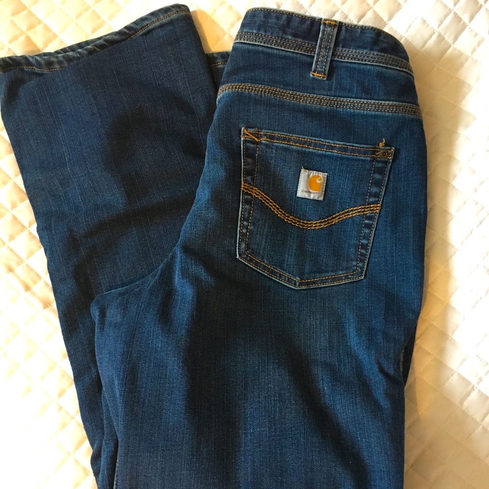 Carhartt Lined Women’s Jeans size 12